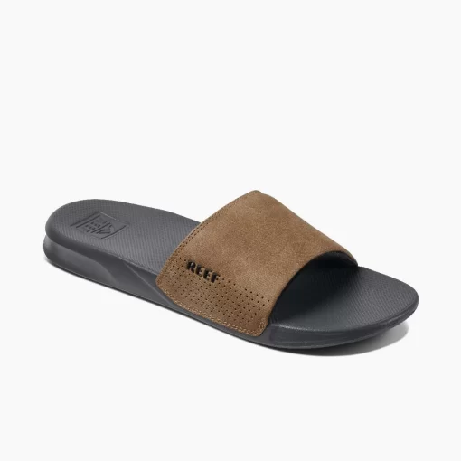 REEF Sandals> One Slide Grey/Tan
