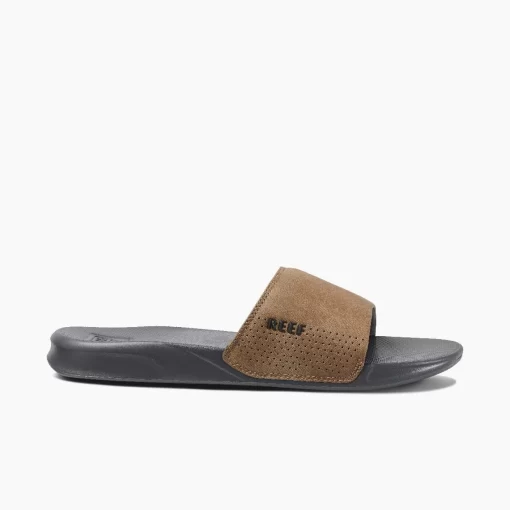 REEF Sandals> One Slide Grey/Tan